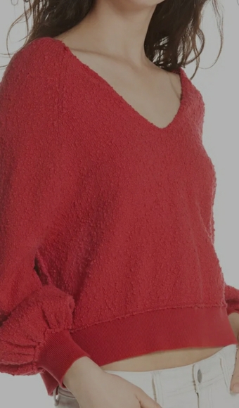 Free People Found My Friend Sweater Sz Medium - Picture 2 of 7